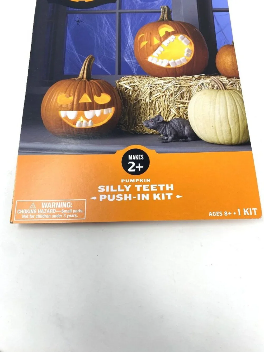 Target 10pc Silly Push In Teeth Carving Halloween Decorative Prop Kit